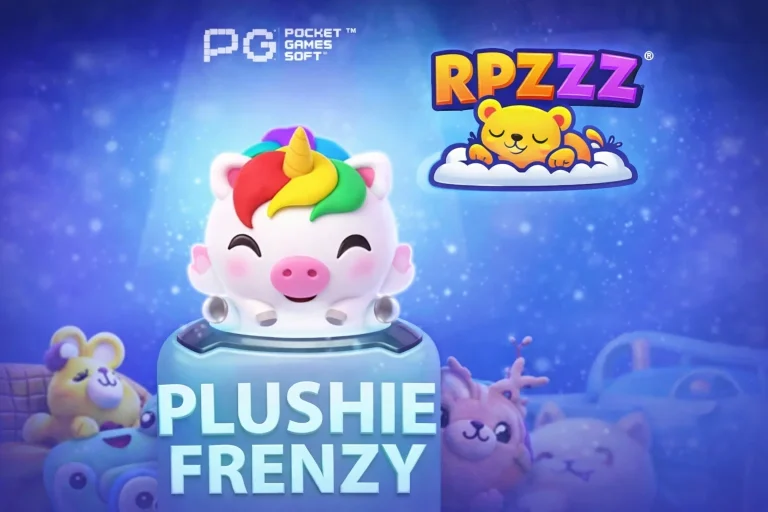 PLUSHIE FRENZY menampilkan dunia boneka lucu dengan alur permainan yang menyenangkan di RPZZZ